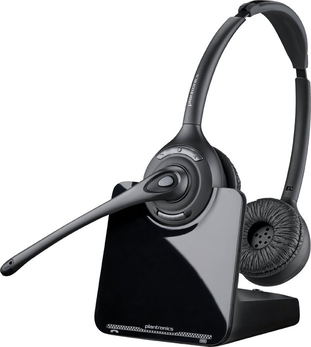 Plantronics CS520 Over-The-Head Binaural Wireless Headset System