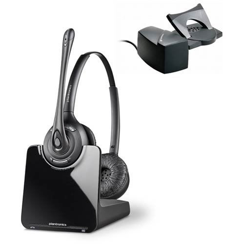 Plantronics CS520/HL10 Over-The-Head Binaural Headset with Lifter