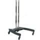 Premier PSD-BW or PSD-BWB Mobile Nesting Audio Visual Cart with 60" Dual Poles