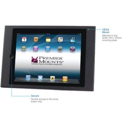 Premier IPM-100 Protected VESA (100x100 mm) Mounting Frame for iPads