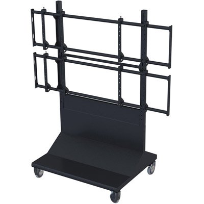 Premier MVWC-2X2 Mobile 2x2 Video Wall Cart