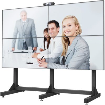 Premier MVWS-2x2-4655 Modular 2x2 Video Wall Stand for 46-55