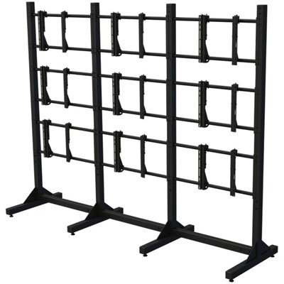 Premier MVWS-3x3-55 Modular 3x3 Video Wall Stand for 55