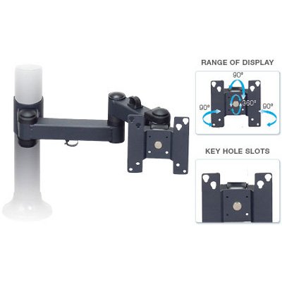 Premier MM-A1 Single LED Display Articulating Arm