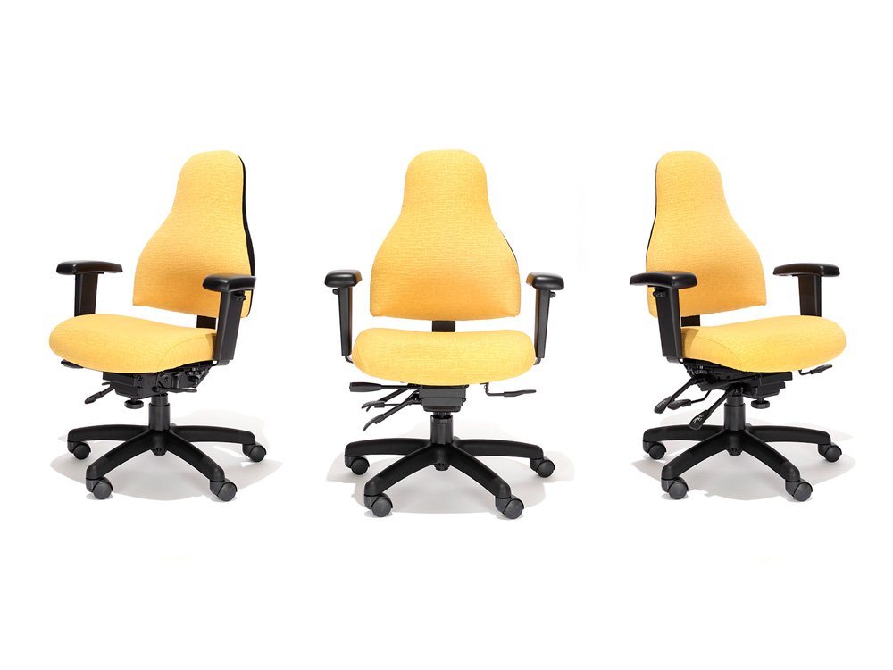 RFM Carmel Medium Back Multi-Function Ergonomic Task Chair 