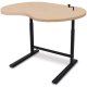 SIS Move 1610 or 1611 or 1616 Single Surface Crank Kidney Organic Adjustable Table and Ergonomic Desk