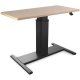 SIS Move Spring Single Surface Rectangle H-Base Height Adjustable Table / Desk