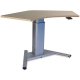 SIS Move Spring Single Surface 120 degree V-Base Height Adjustable Table / Desk
