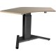 SIS Move Electric Single Surface 120 Degree Corner V-Base Height Adjustable Table / Desk