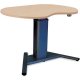SIS Move Electric Single Surface Kidney Organic Height Adjustable Table / Desk