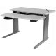 SIS Xtreme Crank Duplex Bilevel Height Adjustable Table and Ergonomic Desk