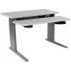 SIS Xtreme Electric Duplex Bilevel Surface Height Adjustable Table and Ergonomic Desk