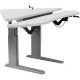 SIS Xtreme Crank Corner Duplex Bilevel Surface Height Adjustable Ergonomic Table