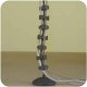SIS 3830 Vertical Spine Wire Management (3.5" x 3.5") Black