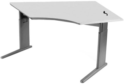 SIS Xtreme Crank Organic Corner Single Surface Height Adjustable Workcenter