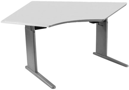 SIS Xtreme Electric Organic Corner Height Adjustable Ergonomic Workcenter