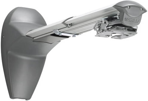 Chief WM110AUS Single Stud Ultra Short Throw Extension Arm (11.3"-18") and Universal Projector Mount Silver