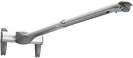 Chief WM240S Dual Stud Extra Large Short Throw Extension Arm (37.2"-66") Wall Mount Silver