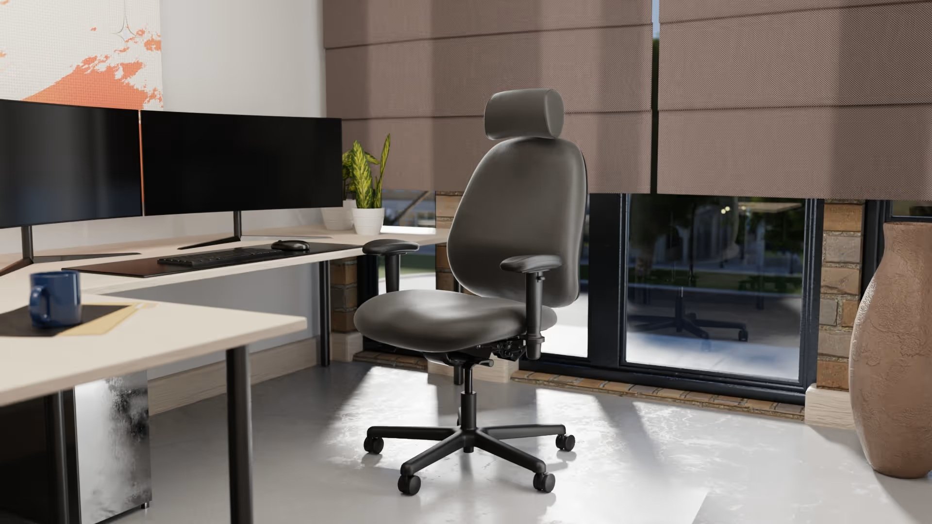 Sitmatic BigBoss Standard Wide Task Chair - BOS4