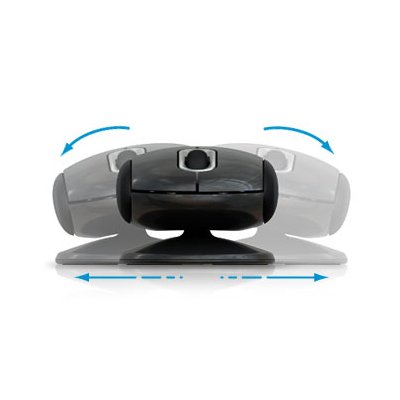 Smartfish L4200 Whirl Mini Laser Ergonomic Mouse with Anti Gravity Comfort Pivot