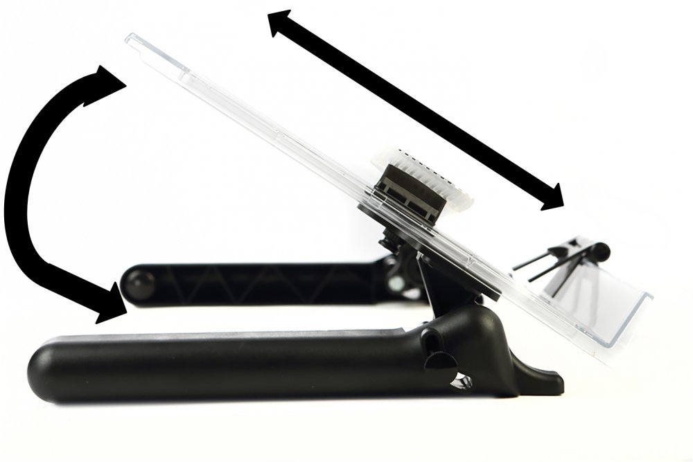 VuRyte Adjustable In-Line Ergonomic Document Holder VUR 14DC