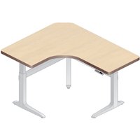 WorkRite Sierra Electric Offset Corner Left or Right Height Adjustable 3 legs Workcenter