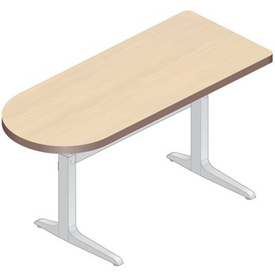 Workrite Sierra Pin Peninsula 2 Legs Left or Right (22-34