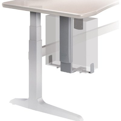 Workrite 920 Protected CPU Holder Fixed Wall/Under Desk/Track Mount