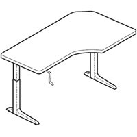 WorkRite Sierra HX Crank Offset Corner 2 Legs Left or Right Height Adjustable Workcenter