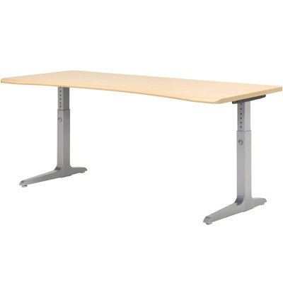WorkRite Sierra HX Pin Rectangular Concave Front Medium Level Workcenter