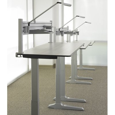 WorkRite Sierra HXL Electric Rectangular 2 Leg Workcenter