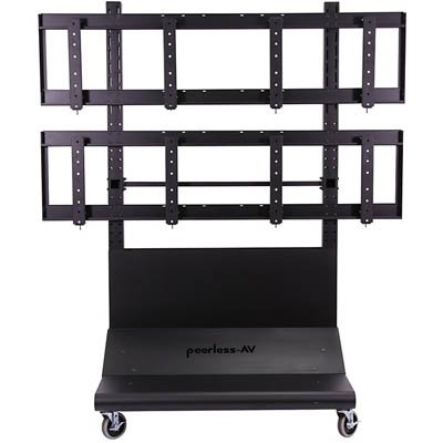 Peerless DS-VWC560 Digital Signage Portable Video Wall Cart 2x2 or 2x1 Configurations upto 500 lb