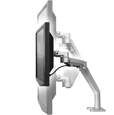 Parallel mechanism of Workrite WA1000-C-S or WA1000-G-S Willow LCD Monitor Arm for Lighter Monitors (1-14 lbs)