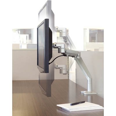 Parallel mechanism of Workrite WA1000-C-S or WA1000-G-S Willow LCD Monitor Arm for Lighter Monitors (1-14 lbs)
