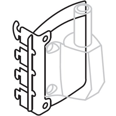 Workrite SAPAN-02 or SAPAN-03 or SAPAN-04 Panel System Mount