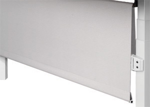 WorkRite 941 Sierra Modesty Screen Charcoal or Silver