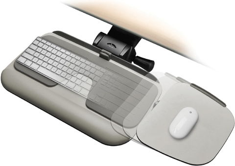Workrite UC3100 Glide 2 Single/Dual Mouse Keyboard Tray UG3100