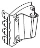 Workrite Astra Panel Adaptor Mount