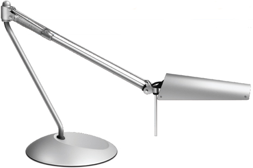 The Workrite Soleil energy efficient LED task light brings elegance and functionality to the workspace