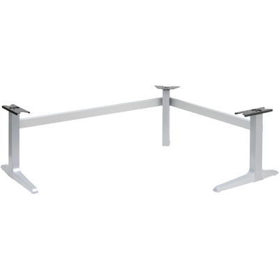WorkRite Sierra Electric P Peninsula Height Adjustable Workcenter Right / Left Dual Depth 