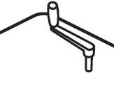 Workrite Sierra Crank Handle on Top-Right