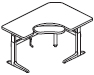 Sierra Crank offser Corner Keyboard Cutout Left