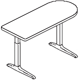 Sierra HX Peninsula Right Table