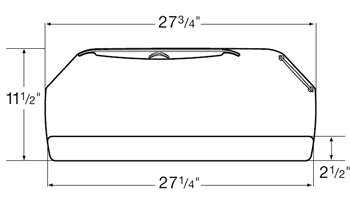 Diagram for WorkRite UB188-25 or CB188-25 Corner Solo Adjustable Keyboard Platform