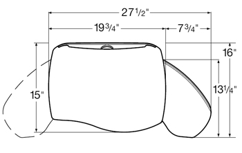 Technical drawing for WorkRite 2181SN Banana-Board Keyboard Platform for Microsoft Natural