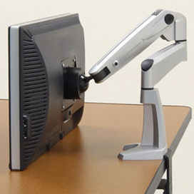 Workrite SA1000 SwingArm Flat Panel LCD LED Monitor Arms SA-1000S