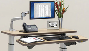 Workrite SA1000 SwingArm Flat Panel LCD LED Monitor Arms SA-1000S