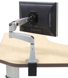 Workrite SA1000 SwingArm Flat Panel LCD LED Monitor Arms SA-1000S
