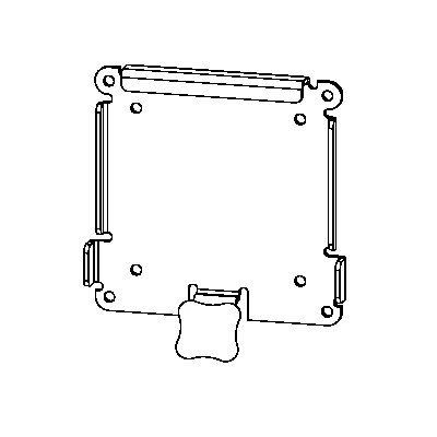 Workrite UB Series Gemini Arm Platform Adaptors