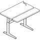 Workrite Sierra Crank Rectangular Bi-Level (22-34") Height Adjustable Tables / Desks